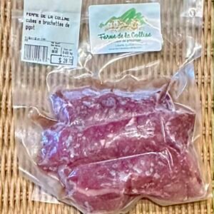 Cubes à brochette (gigot)